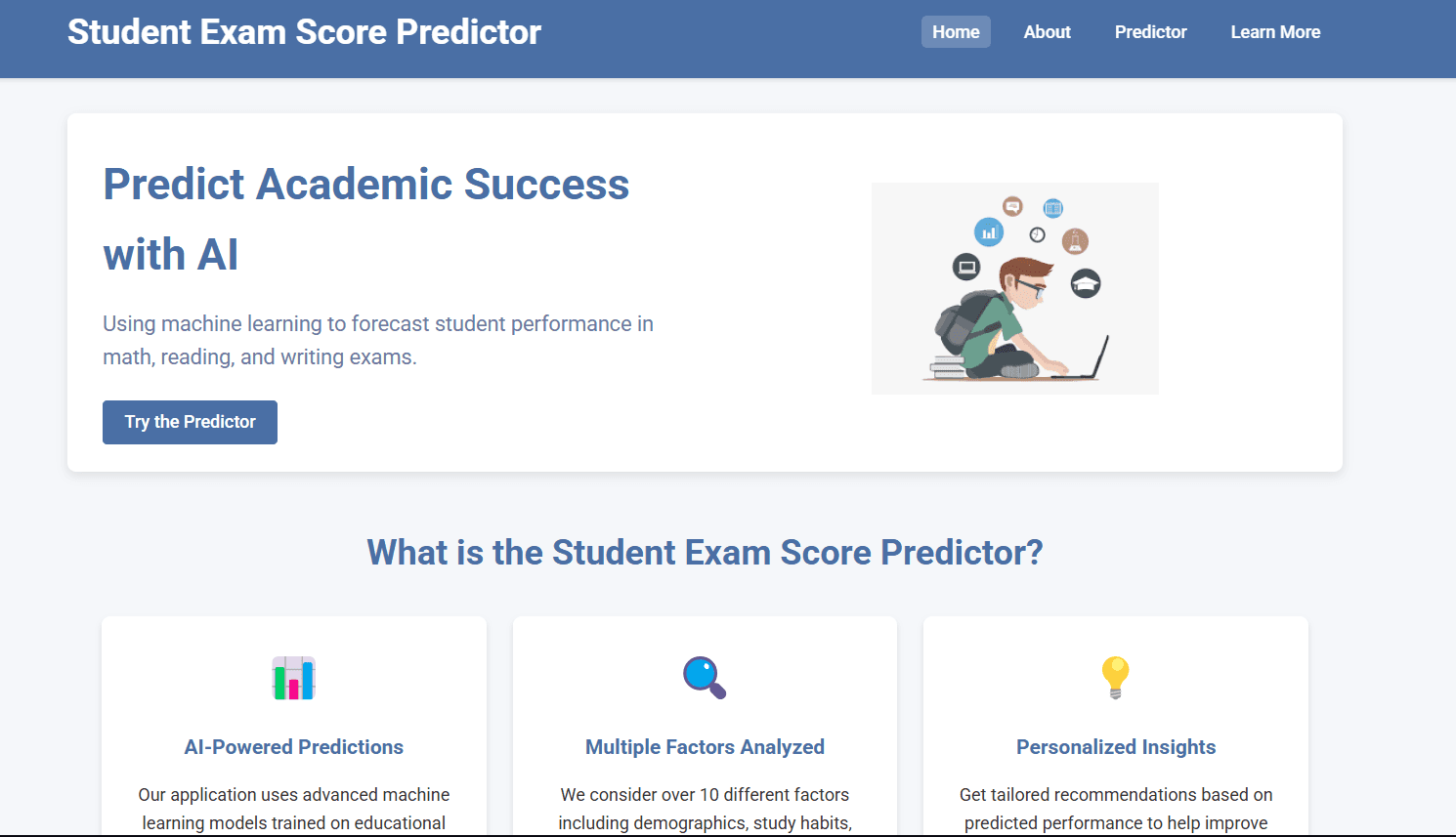 Exam Prediction Model